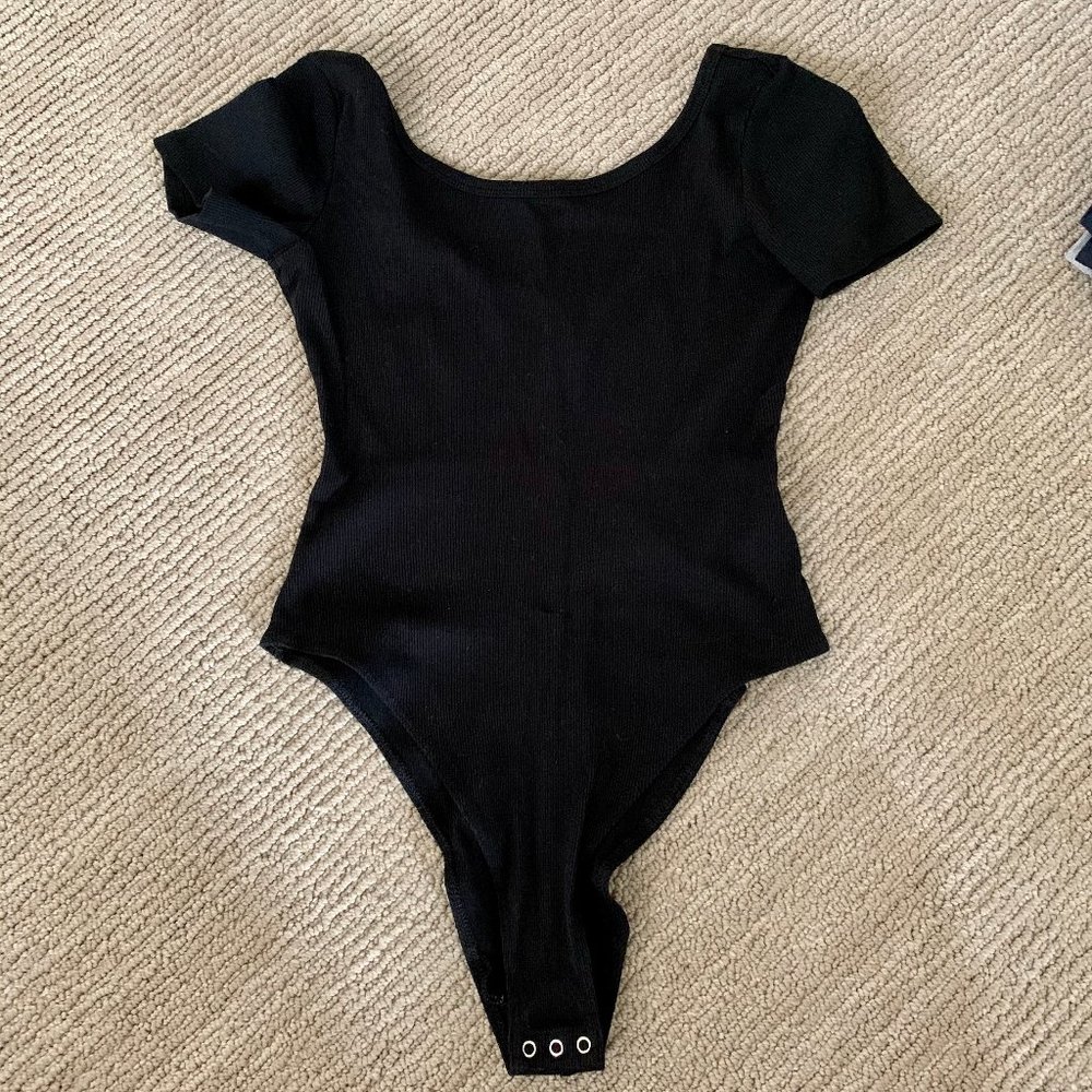 H&M black bodysuit